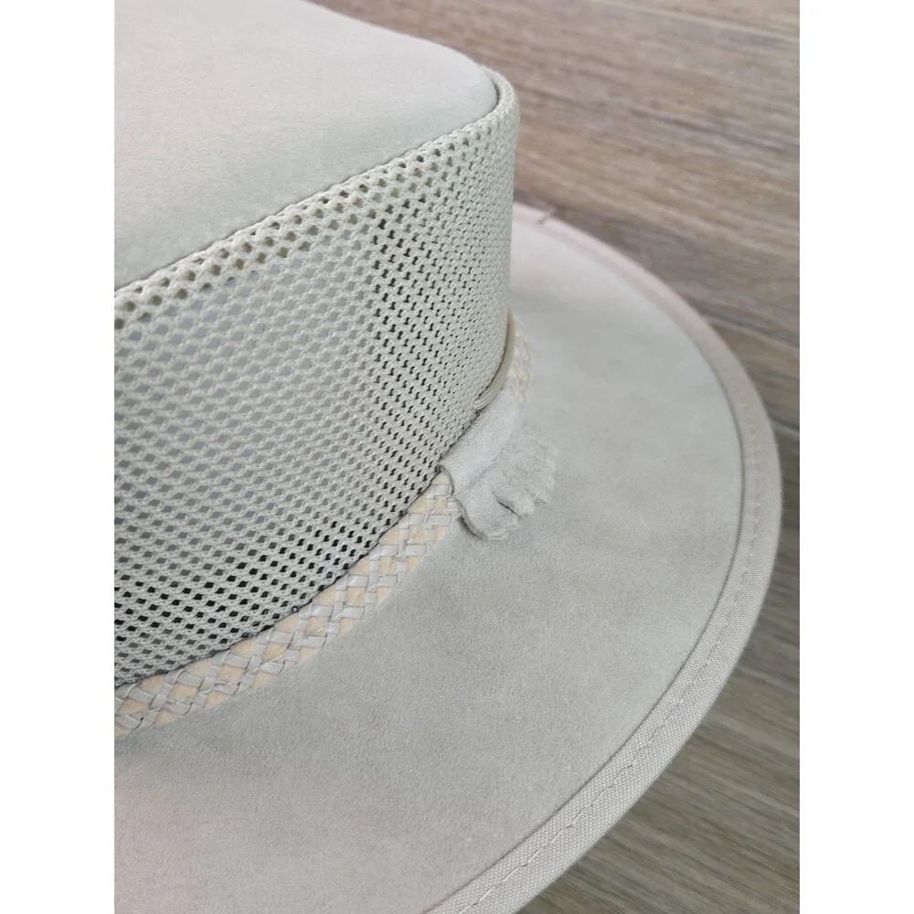 Head N Home Monterey Bay Breeze Safari Outback Hat USA Small Vented Shriners